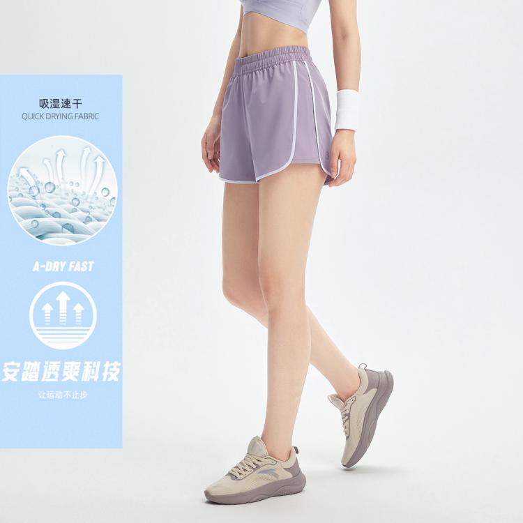 【吸湿速干】复古运动短裤女夏季休闲显瘦跑步训练瑜伽可外穿