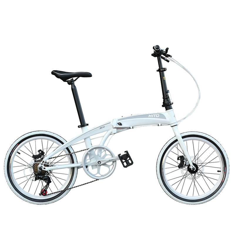 HITO 德国品牌 20寸折叠自行车超轻便携铝合金男女成人学生单车折叠车
