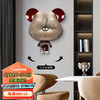 集簡季 暴力熊Kaws創意網紅潮流家用客廳鐘表裝飾時鐘畫 潮熊藝境