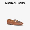 MICHAEL KORS 邁克·科爾斯 Farrah 女士老花方頭平底單鞋樂福鞋