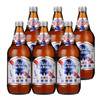 88VIP：Blue Ribbon 藍帶 啤酒小藍王經典11度玻璃大瓶裝640ml*6瓶聚會