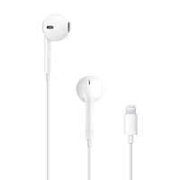 Apple 蘋果 EarPods 半入耳式有線耳機 白色 Lightning接口