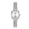 TISSOT 天梭 手表小可愛系列鋼帶款石英女表520送女友禮物 白色 20mm