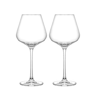 88VIP：CLITON 红酒杯高脚杯 家用玻璃杯葡萄酒杯勃艮第杯酒具套装2支装