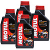 MOTUL 摩特 [四桶裝]摩特7100 4T 摩托車機油 全合成機油 10W40 1L