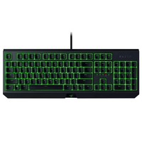 RAZER 雷蛇 機械鍵盤套裝黑寡婦標準綠軸104鍵RGB電競電腦游戲有線