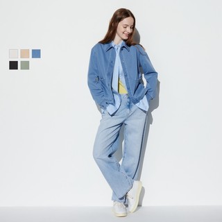 UNIQLO 优衣库 女装针织休闲茄克/稍短款夹克外套465469