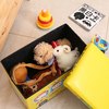 yosun 友陽 時尚皮革兒童玩具收納凳折疊儲物箱長方形可坐人換鞋凳可擦洗包郵