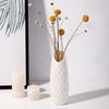 桔子燈籠北歐花瓶家居插花花器客廳現代創意簡約小清新水培居家裝飾品擺件 白色3218