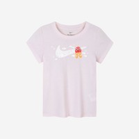 NIKE 耐克 24夏新品 耐克女小童短袖T恤兒童短T耐克童裝