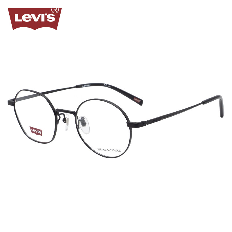 李维斯（Levi's）眼镜框男款近视眼镜架LV7105/003+蔡司泽锐1.60防蓝光PLUS镜片 003黑色
