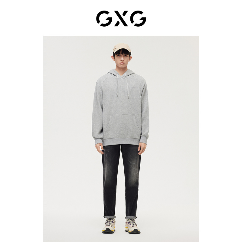 GXG男装 绿意系列修身型牛仔裤 2022年冬季