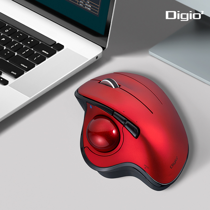 日本Digio2无线蓝牙轨迹球鼠标专业设计PS绘图跨屏CAD游戏办公