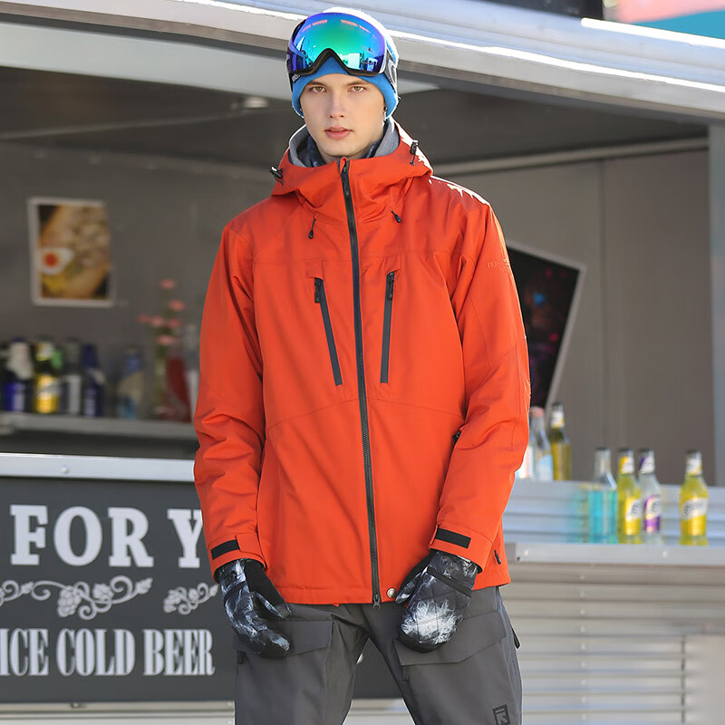 RUNNING RIVER奔流 男士 冬季 户外双板纯色滑雪服上衣N1435 135 XL