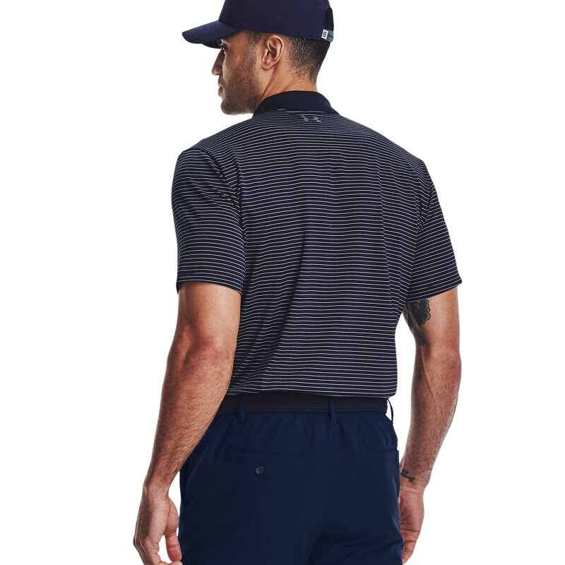 安德玛（UNDERARMOUR）Performance 3.0男子高尔夫运动Polo衫1377376 藏蓝色410 3XL