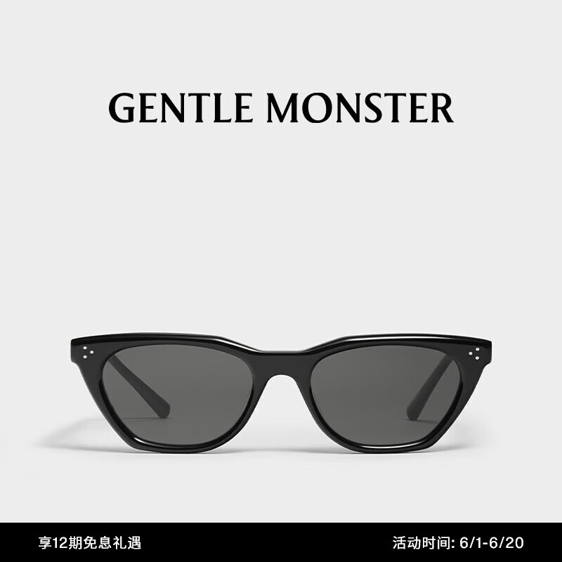 GENTLE MONSTER COOKIE 猫眼窄框墨镜太阳镜男女中性 01