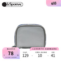 LeSportsac [618大促]樂播詩新款配件包可愛小巧化妝零錢收納包3742 鐵灰色