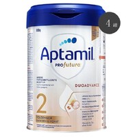 Aptamil 愛他美 德國白金嬰幼兒配方奶粉 2段 800g*4罐裝