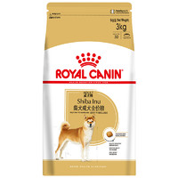 ROYAL CANIN 皇家 柴犬狗糧皇家官方SIA26專用3kg中型犬成犬糧6斤寵物干糧
