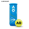 DUNLOP 鄧祿普 澳網網球AO澳大利亞網球公開賽官方用球膠罐3粒裝
