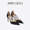 JIMMY CHOO [限時折扣]JIMMY CHOO/BEE 85 女士水晶飾帶細跟高跟鞋單鞋JC