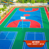 星加坊 籃球羽毛球網球乒乓球場pvc地膠墊運動地板地墊寶石紋4.5mm