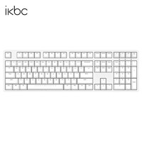 PLUS會員：ikbc C108白色 108鍵 有線機械鍵盤 cherry 紅軸