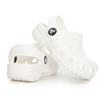 88VIP：crocs 卡駱馳 兒童鞋白色洞洞鞋