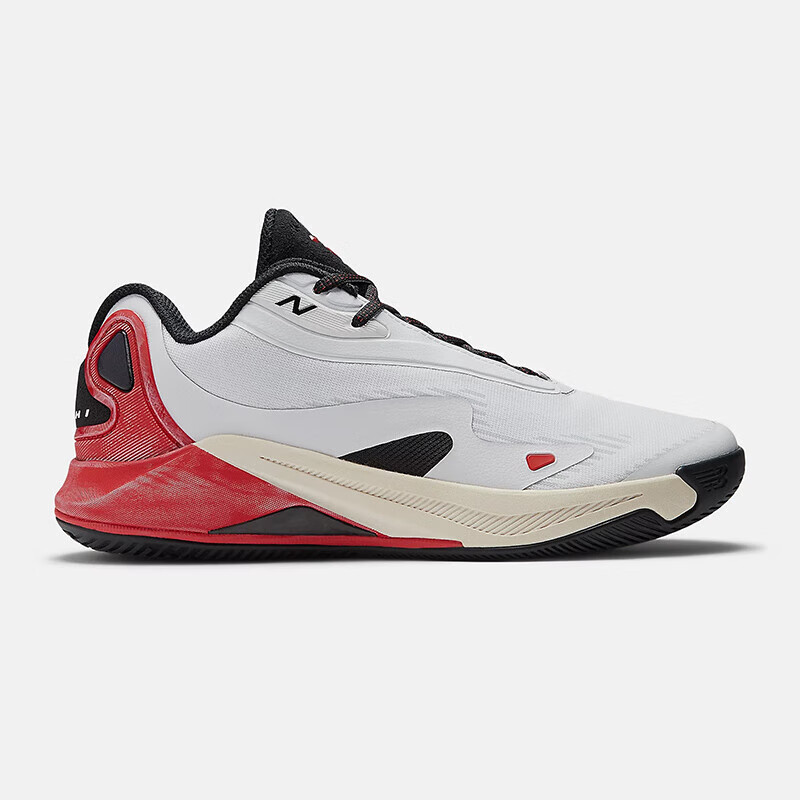 New Balance新百伦男鞋 伦纳德四代 KAWHI IV 网面透气支撑碳板实战篮球鞋 白红 BBKLSBR4 标准40.5/US7.5