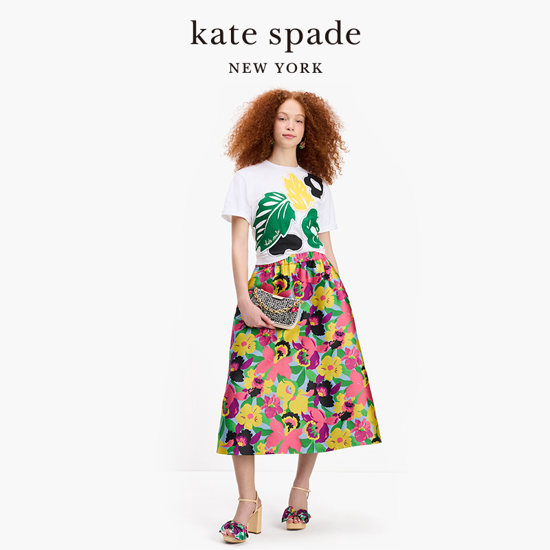 Kate Spade 凯特丝蓓 KG809 女士T恤 （XXS、清新白)