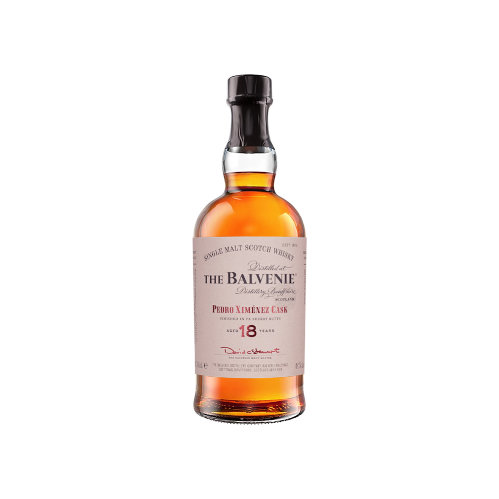 百富 Balvenie 18年PX雪莉桶单一麦芽威士忌 48.7% 700ml