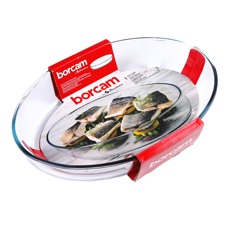 帕莎帕琦（Pasabahce）进口烤盘鱼盘烤箱微波炉烘焙盘2360毫升59064