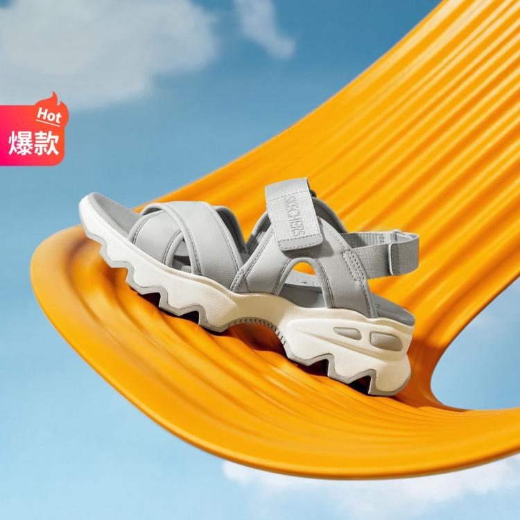 【轻便缓震】女鞋夏季透气运动凉鞋熊猫凉鞋女厚底女休闲凉鞋