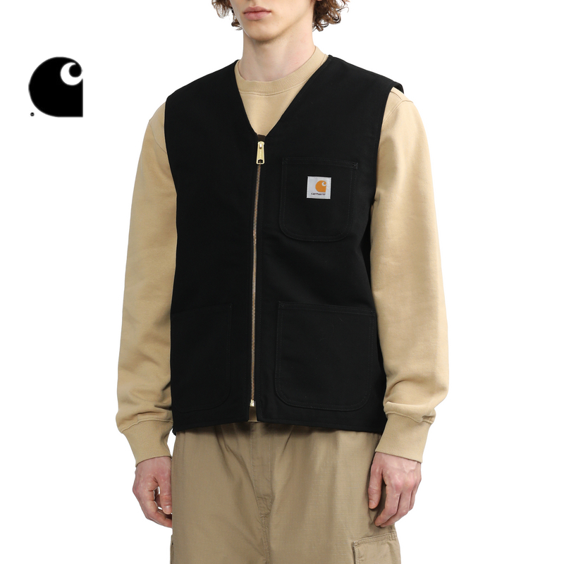 Carhartt WIP马甲男装春季经典LOGO标签多口袋工装卡哈特521M