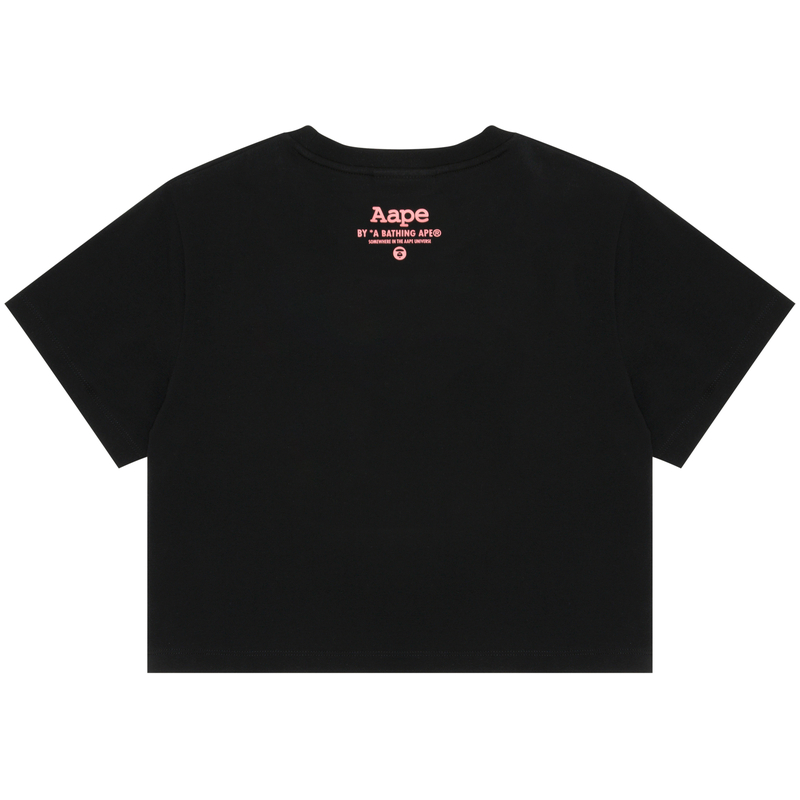  Aape 修身 女士T恤  BKX/黑色 XS，S