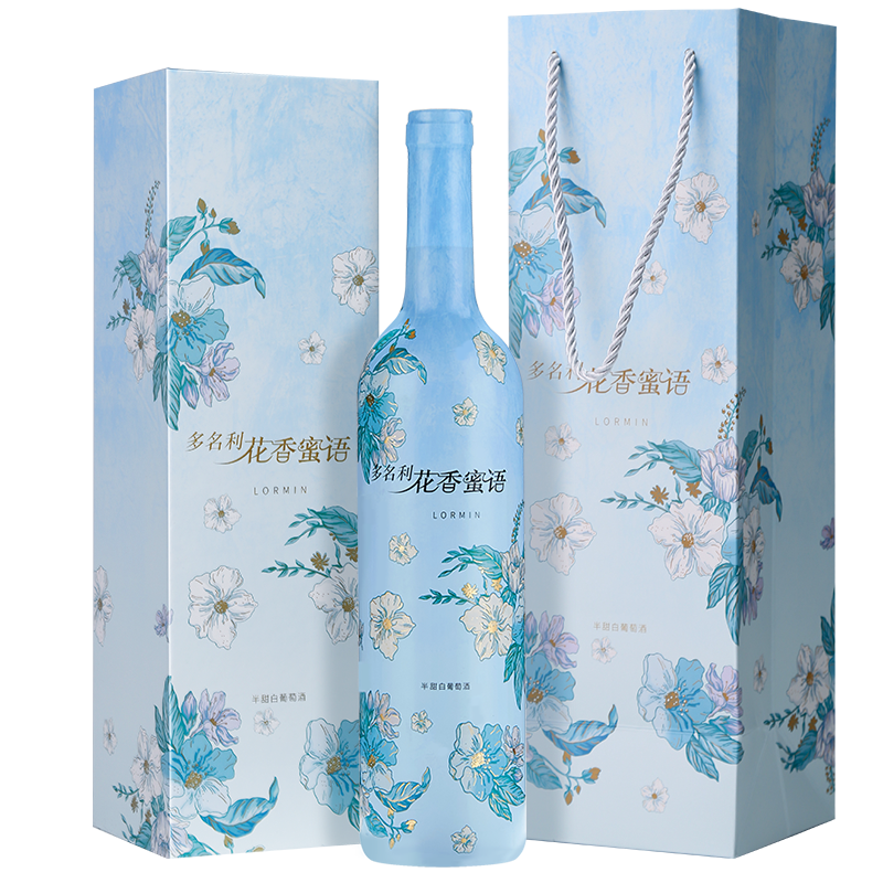 张裕店多名利花香蜜语莫斯卡托半甜白葡萄酒