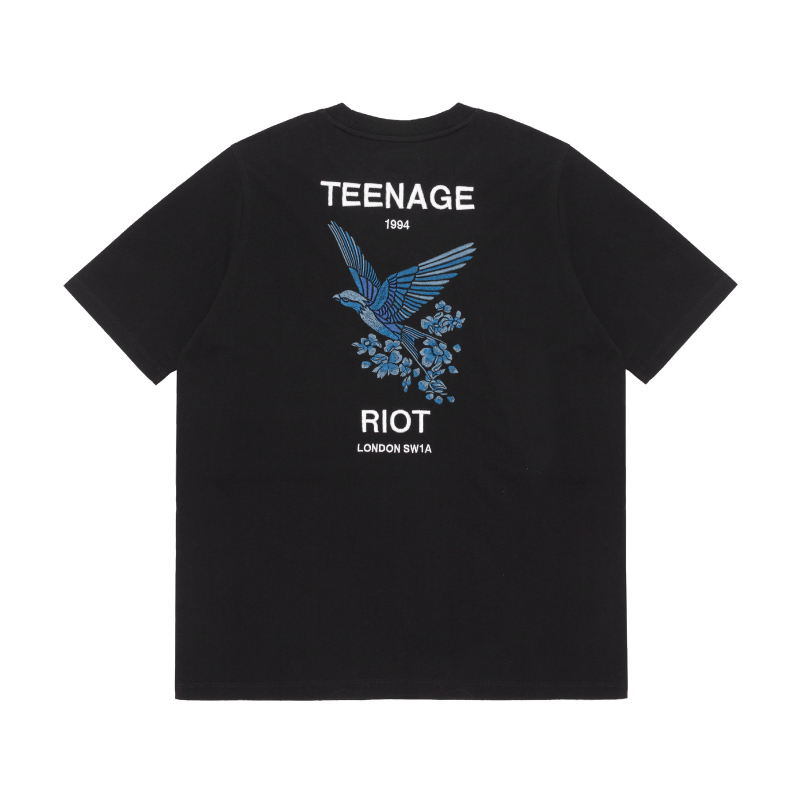 it MUSIUM DIV.女装短袖T恤春刺绣织带装饰个性20491XC