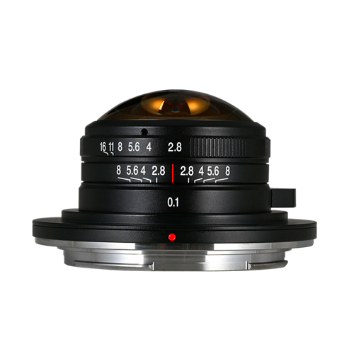 老蛙4mm F2.8 210° 圆周鱼眼镜头 富士X 索尼E 佳能EOS-M 尼康Z