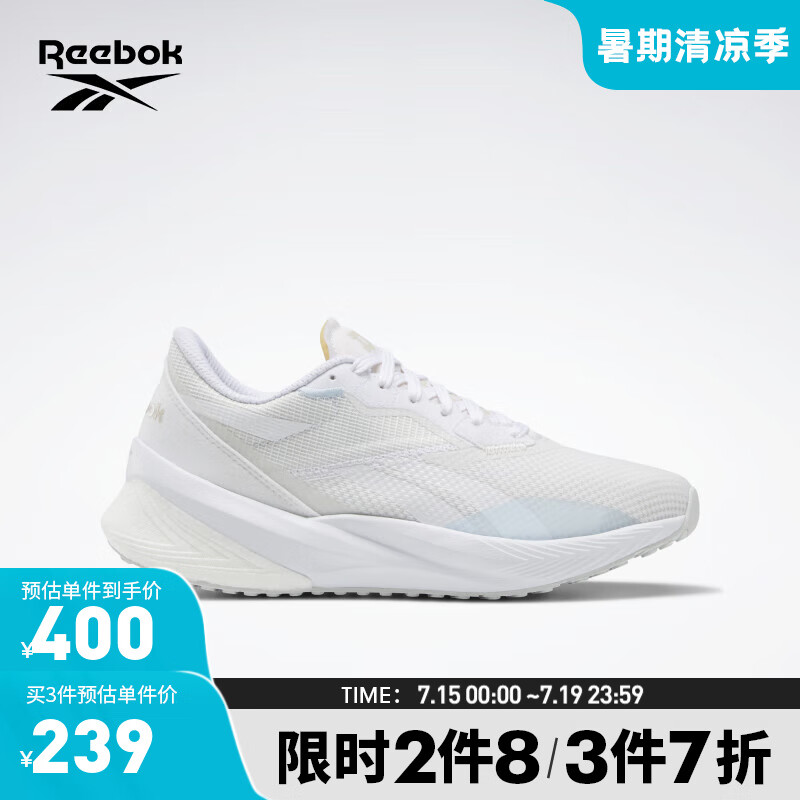 Reebok锐步女鞋FLOATRIDE ENERGY经典复古网面运动跑步鞋 G58673 中国码:38.5(25cm),US:8