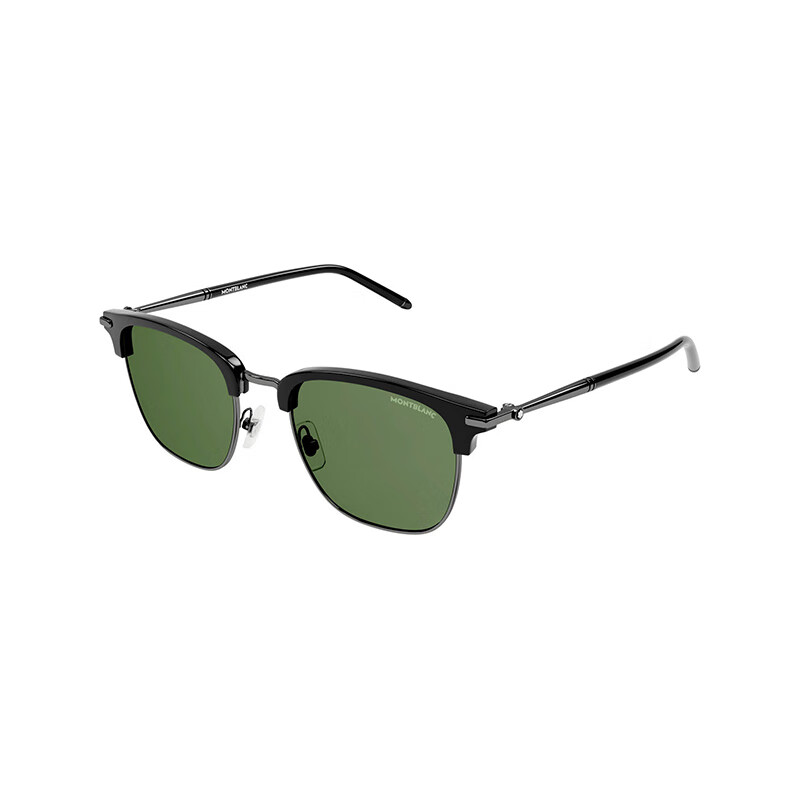 万宝龙（MONTBLANC）男款商务时尚全框方形太阳眼镜MB0242S 006 防紫外线