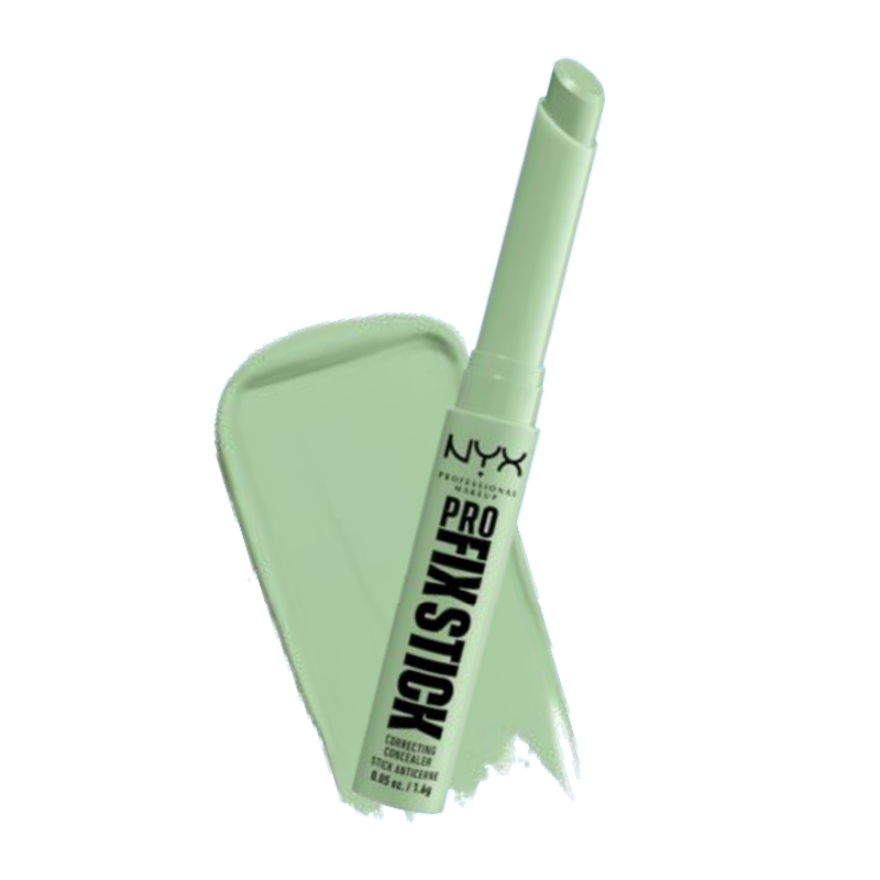 NYX逆色遮瑕棒0.1绿色1.6g/支 修饰肤色隐匿瑕疵遮红血丝痘痘泛红