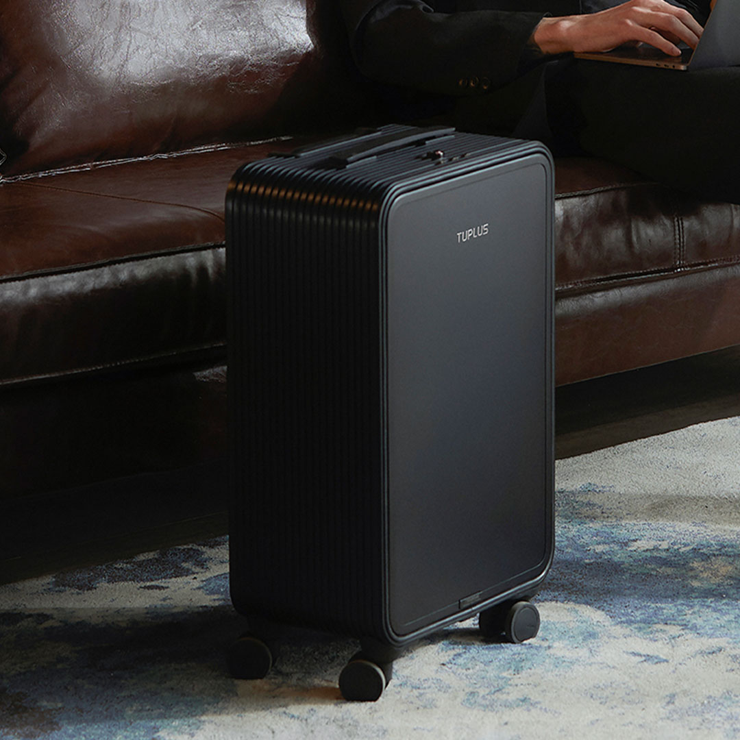 TUPLUS途加 即刻S刹车版 20寸铝镁合金拉杆箱 男女