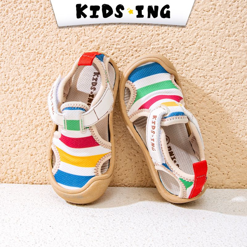 kidsing【清仓不补】儿童凉鞋夏季男童女宝宝包头凉鞋中大童沙滩