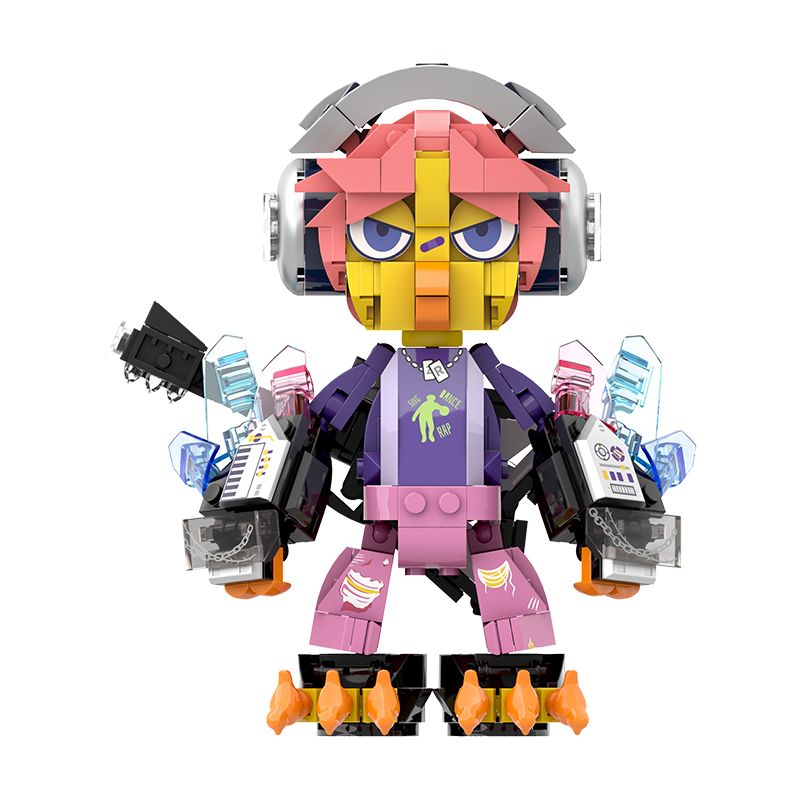 iBLOCK 十二生肖玩酷份子系列 ib1001-10 摇滚歌手 酉鸡