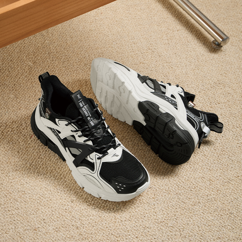 年轮 361男鞋运动鞋2024夏春潮流百搭复古通勤鞋子休闲跑步鞋