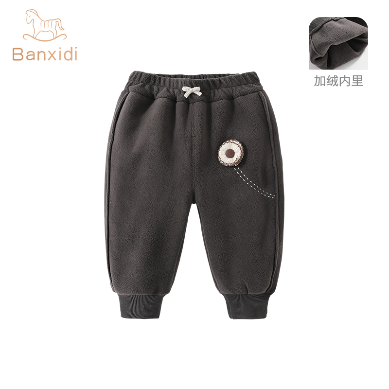 清仓班喜迪女童春秋装女宝宝打底裤大PP裤子婴儿加绒百搭长裤