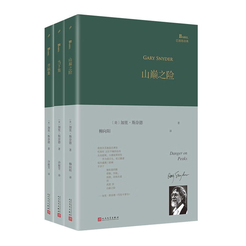 巴别塔诗典系列-精装本（斧柄集+当下集+山巅之险）（共3册）