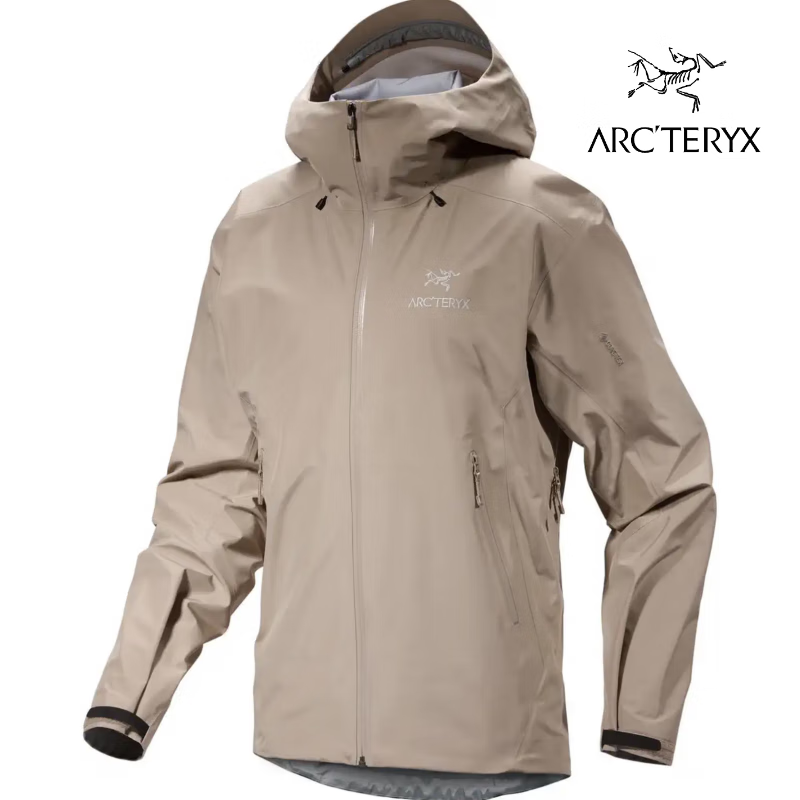 始祖鸟（ARC’TERYX）beta lt jacket Ar 男女款防风防水冲锋衣 BETA LT浩渺灰色 硬壳 gore-tex 国内 假一赔万