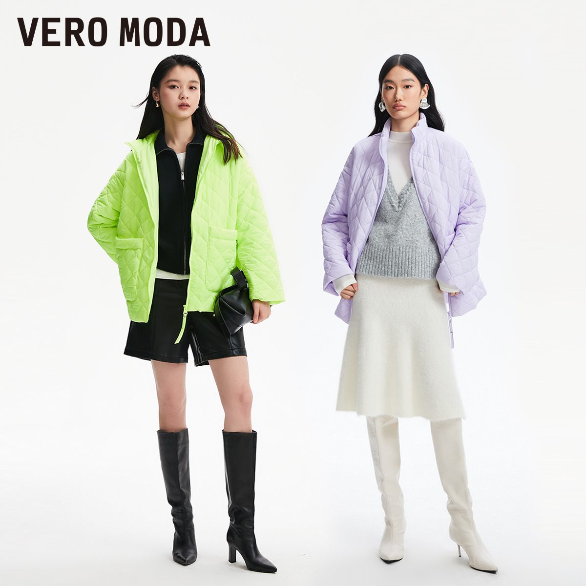 Vero Moda棉服休闲舒适简约纯色外套女