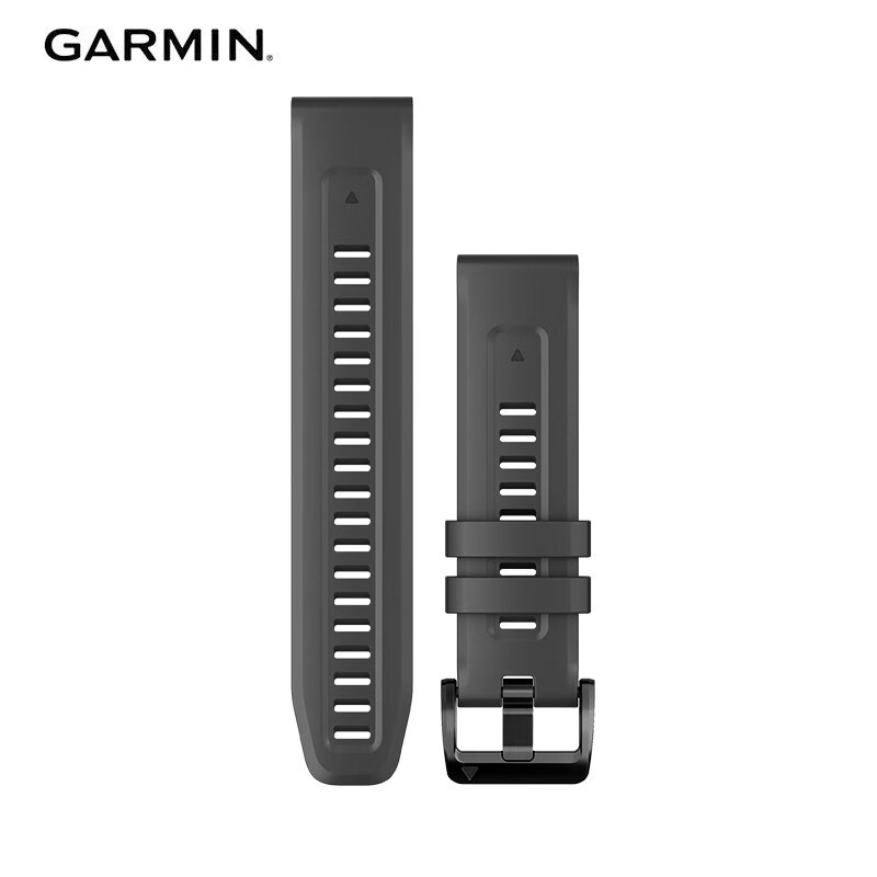 佳明（GARMIN）Fenix7石墨灰硅胶表带（22mm）适用于F7/Epix/G1/S70/instinct